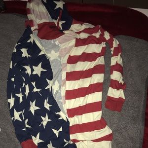 American 🇺🇸 Flag onesie 🥼
